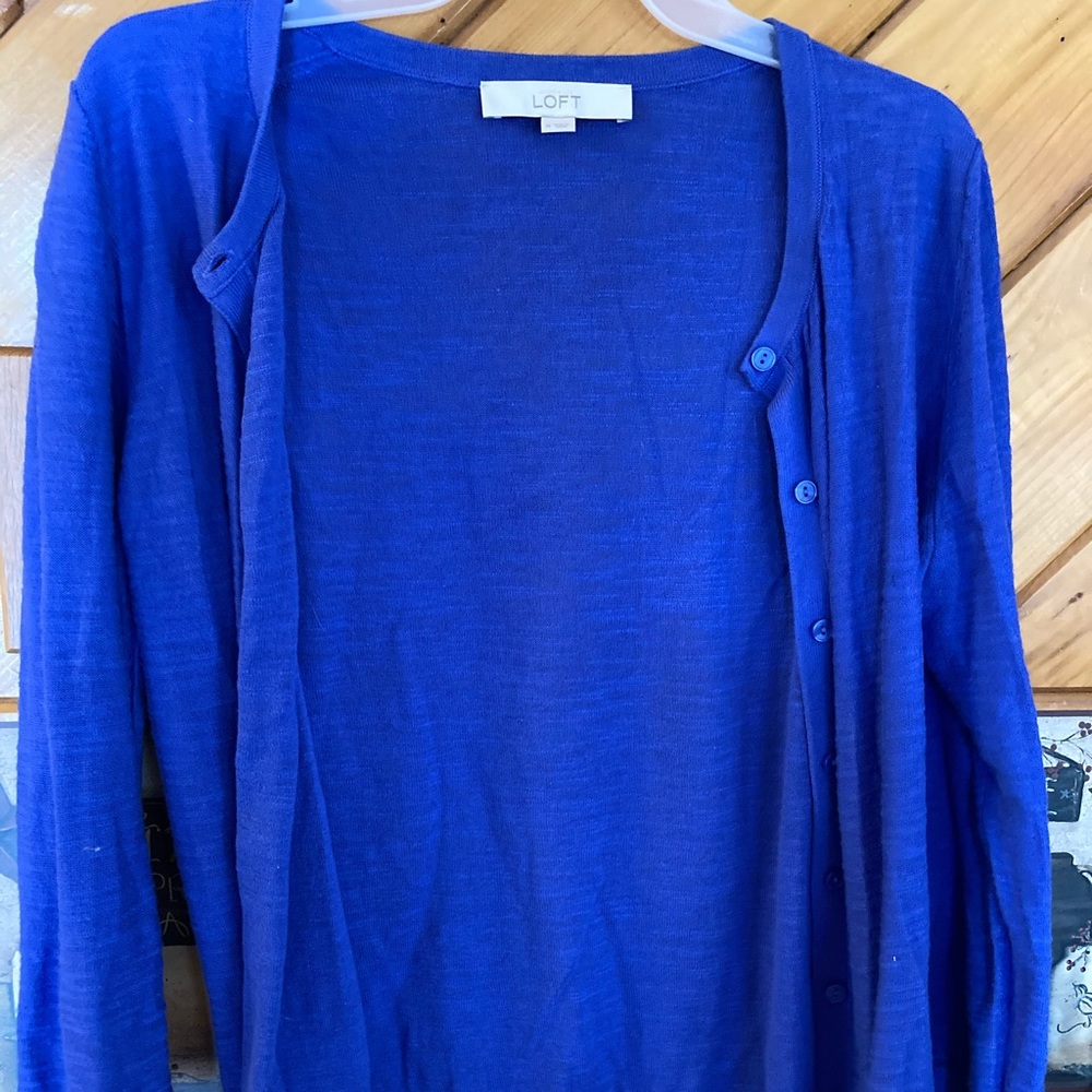 Three Loft sweater